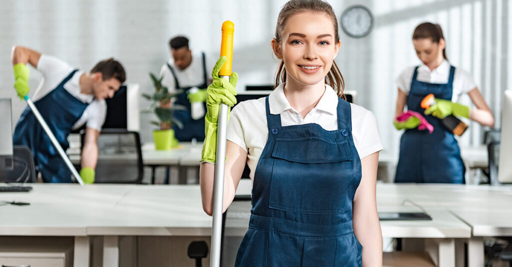 Cleaning staff